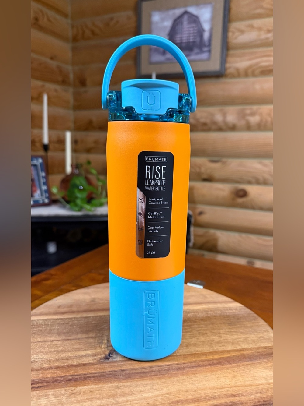 Brumate Rise 25oz Leakproof Water Bottle • MIAMI DOLPHINS Colors